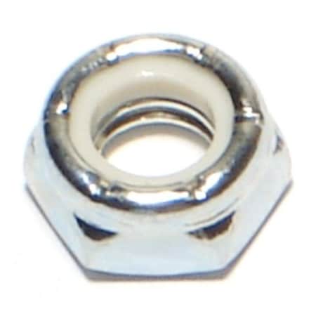 Nylon Insert Lock Nut, 5/16-18, Steel, Grade 2, Zinc Plated, 10 PK